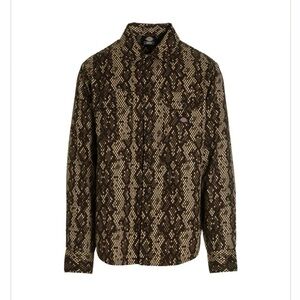 Dickies Camden Snake-print Button-up Shirt (BNWT)